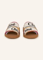 Chloé Pantoletten WOODY, Farbe: 1ZA MULTI WHITE (Bild 1)