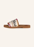 Chloé Pantoletten WOODY, Farbe: 1ZA MULTI WHITE (Bild 1)