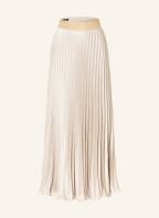 WEEKEND MaxMara Plisseerock GAVINO, Farbe: CREME (Bild 1)