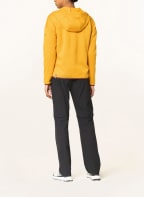 VAUDE Fleecejacke MINEO, Farbe: DUNKELGELB/ DUNKELROT (Bild 1)