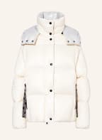 MONCLER Daunenjacke PARANA mit abnehmbarer Kapuze, Farbe: WEISS (Bild 1)
