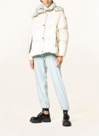 MONCLER Daunenjacke PARANA mit abnehmbarer Kapuze, Farbe: WEISS (Bild 1)