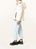 MONCLER Daunenjacke PARANA mit abnehmbarer Kapuze, Farbe: WEISS (Bild 1)