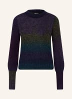 Dondup Pullover mit Alpaka , Farbe: SCHWARZ/ DUNKELLILA/ DUNKELGELB (Bild 1)