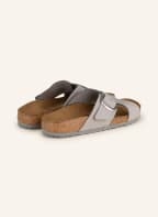 BIRKENSTOCK Pantoletten SIENA Big Buckle, Farbe: GRAU (Bild 1)