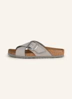 BIRKENSTOCK Pantoletten SIENA Big Buckle, Farbe: GRAU (Bild 1)