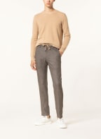MYTHS Chino Extra Slim Fit, Farbe: DUNKELBRAUN/ BEIGE (Bild 1)