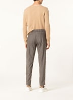 MYTHS Chino Extra Slim Fit, Farbe: DUNKELBRAUN/ BEIGE (Bild 1)