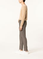 MYTHS Chino Extra Slim Fit, Farbe: DUNKELBRAUN/ BEIGE (Bild 1)