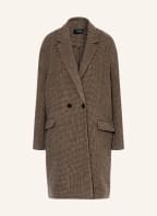ISABEL MARANT Wollmantel EFEGOZI, Farbe: DUNKELBRAUN/ BRAUN/ CREME (Bild 1)