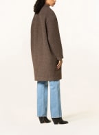 ISABEL MARANT Wollmantel EFEGOZI, Farbe: DUNKELBRAUN/ BRAUN/ CREME (Bild 1)