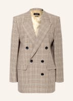 ISABEL MARANT Oversized blazer NEVIM, Color: CAMEL/ BROWN/ DARK BLUE (Image 1)