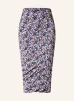 ISABEL MARANT Jerseyrock JUNO , Farbe: SCHWARZ/ LILA/ CREME (Bild 1)