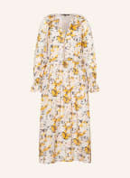 Magali Pascal Kleid ELAINNE mit Seide, Farbe: ORANGE/ ECRU/ SCHWARZ (Bild 1)