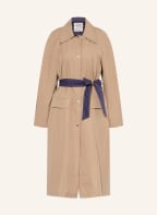 BAUM UND PFERDGARTEN Trench coat DENIZ, Color: CAMEL/ DARK BLUE (Image 1)