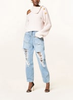 BALMAIN Boyfriend jeans, Color: 6FC Bleu Jean Clair (Image 1)