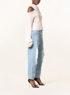 BALMAIN Boyfriend jeans, Color: 6FC Bleu Jean Clair (Image 1)