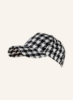 BALMAIN Cap with linen, Color: WHITE/ BLACK (Image 1)