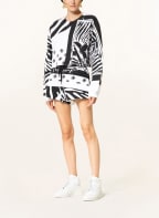 DOLCE & GABBANA Cropped-Shirt, Farbe: WEISS/ SCHWARZ (Bild 1)