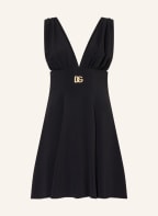DOLCE & GABBANA Cocktailkleid aus Seide, Farbe: SCHWARZ (Bild 1)
