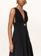 DOLCE & GABBANA Cocktailkleid aus Seide, Farbe: SCHWARZ (Bild 1)