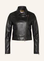 SEE BY CHLOÉ Lederjacke im Materialmix , Farbe: SCHWARZ (Bild 1)