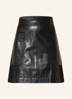 SEE BY CHLOÉ Lederrock, Farbe: SCHWARZ (Bild 1)