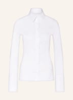 PATRIZIA PEPE Hemdbluse, Farbe: WEISS (Bild 1)