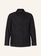 Theory Leder-Overjacket, Farbe: DUNKELBLAU (Bild 1)