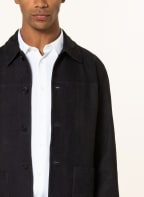 Theory Leder-Overjacket, Farbe: DUNKELBLAU (Bild 1)