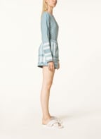 SUMMERY COPENHAGEN Shorts, Farbe: WEISS/ PETROL (Bild 1)