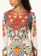 ETRO Pullover mit Seide und Cashmere, Farbe: CREME/ ROT/ BLAU (Bild 1)