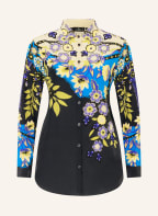 ETRO Hemdbluse aus Seide, Farbe: SCHWARZ/ BLAU/ ECRU (Bild 1)