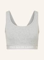 POLO RALPH LAUREN Cropped-Top, Farbe: HELLGRAU (Bild 1)