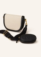 MCM Umhängetasche MODE TRAVIA, Farbe: SCHWARZ/ CREME (Bild 1)