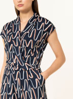 Betty Barclay Jumpsuit, Color: DARK BLUE/ BROWN (Image 1)