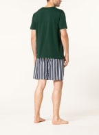 TOMMY HILFIGER Shorty pajamas, Color: GRAY/ WHITE/ GREEN (Image 1)
