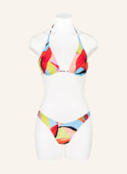 SEAFOLLY Brazillian-Bikini-Hose TROPFEST zum Wenden, Farbe: HELLBLAU/ ROT/ LILA (Bild 1)