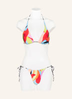 SEAFOLLY Triangel-Bikini-Top TROPFEST zum Wenden, Farbe: HELLBLAU/ ROT/ LILA (Bild 1)