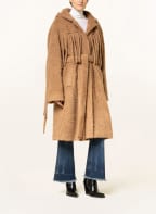STELLA McCARTNEY Teddy coat, Color: CAMEL (Image 1)