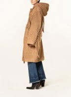 STELLA McCARTNEY Teddy coat, Color: CAMEL (Image 1)
