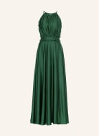 SWING Evening dress with ruffles, Color: DARK GREEN (Image 1)