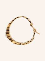 Alexander McQUEEN Creole earrings, Color: GOLD/ WHITE (Image 1)