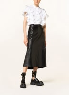 Alexander McQUEEN Leather skirt, Color: BLACK (Image 1)