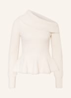 Alexander McQUEEN One-shoulder sweater, Color: ECRU (Image 1)