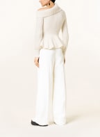 Alexander McQUEEN One-shoulder sweater, Color: ECRU (Image 1)