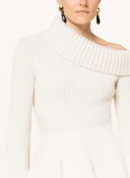 Alexander McQUEEN One-shoulder sweater, Color: ECRU (Image 1)