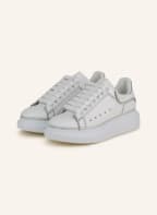 Alexander McQUEEN Sneakers, Color: WHITE/ SILVER (Image 1)