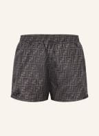 FENDI Swim shorts, Color: BLACK/ GRAY (Image 1)