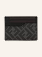 FENDI Card case, Color: BLACK/ DARK GRAY (Image 1)